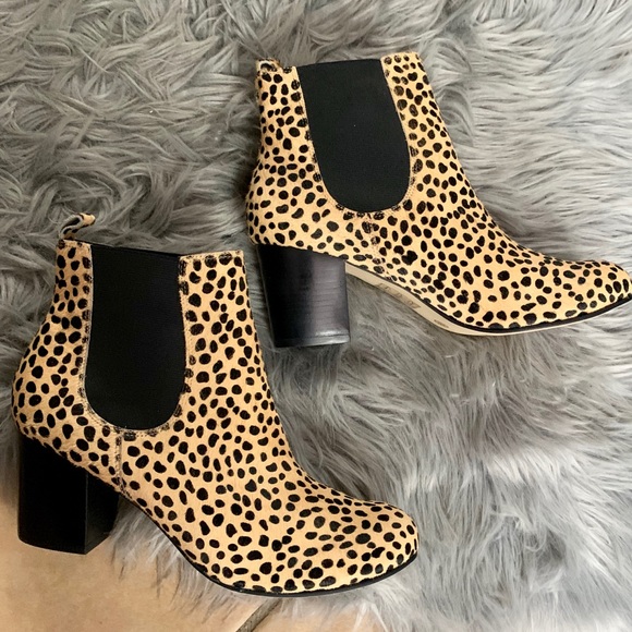 Sole Society Shoes - NEW Sole Society Cheetah Print Booties